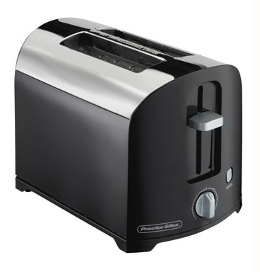 TOASTER 2SLT BLK PL