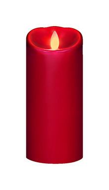 Flameless Candle Red 7"