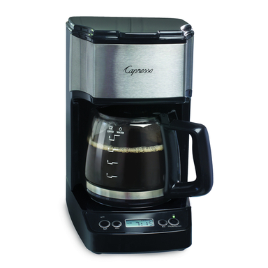 COFFEEMAKER BLK/SLV 5CUP