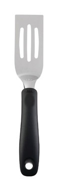 OXO Good Grips 9 in. L Silver/Black Stainless Steel Turner