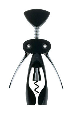 Winged Corkscrew Black