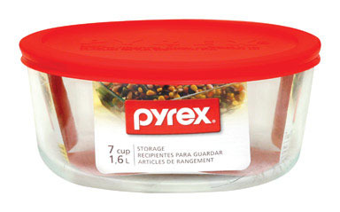 Pyrex 7 cups Clear Food Storage Container 1 pk
