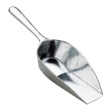 4.5" Aluminum Flat Bottom Scoop