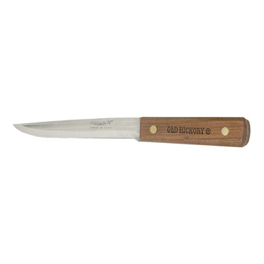 KNIFE WOOD CR STL 6"