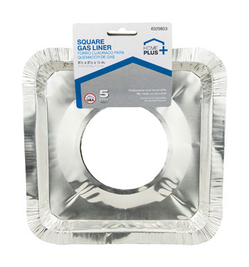 BURNER LINR SQ 8-1/2"5PK