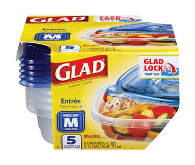 Glad Entree Containr 25oz