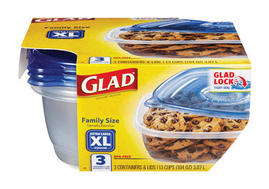 Glad Family Size 3ct