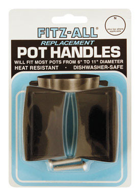 Fitz-All Plastic Replacement Pot Handles Black