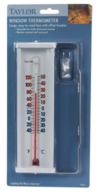 Taylor Tube Thermometer Plastic White
