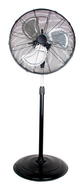 PEDESTAL FAN HV 18" BLK