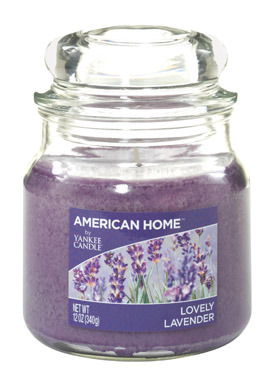 JAR CANDLE LAVENDER 12OZ