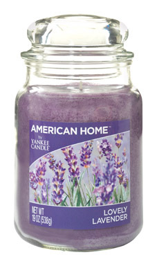 JAR CANDLE LAVENDER 19OZ