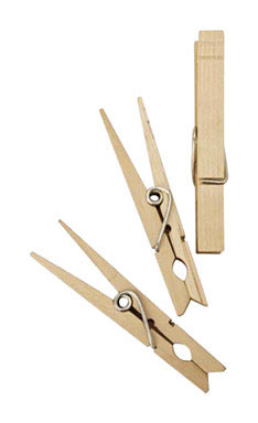 CLOTHESPINS WOOD 48PK