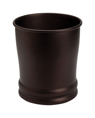 WASTE CAN OLIVIA BRONZE