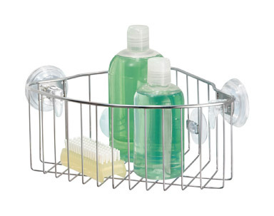 Shower Basket Silver Ss