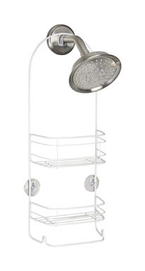 SHOWER CADDY WHITE