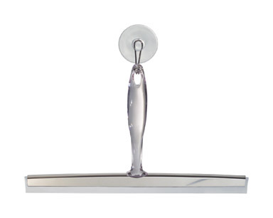 iDesign Zia Stainless Steel Shower Squeegee