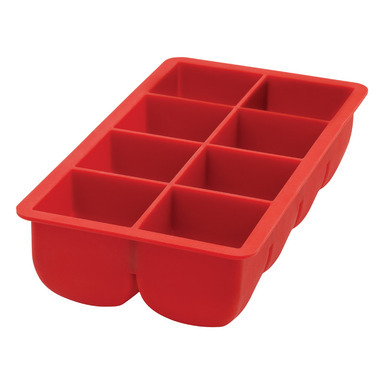 ICE CUBE TRAY RED