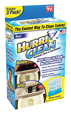 TOILET/TANK CLEANER 3PK