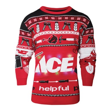ACE LITE UP SWEATER S