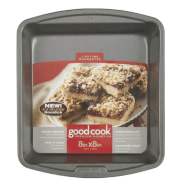 Cake Pan Metal 8"
