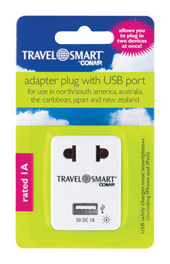 ADAPTER WITH USB PORT