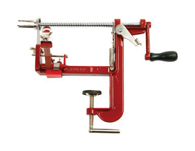 PEELER/CORER W/CLAMP RED