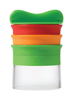 OXO Good Grips 6 in. W X 3.25 in. L Multi-Colored Plastic 3-Blade Hand Held Spiralizer