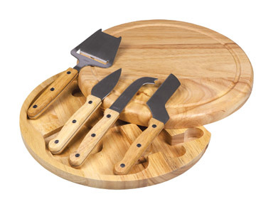 CHEESE BOARD W/ TOOLS