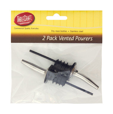 Pourers Vented Ss 2pk