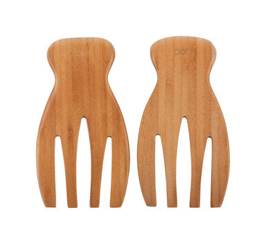 SALAD FORKS BAMBOO 1SET