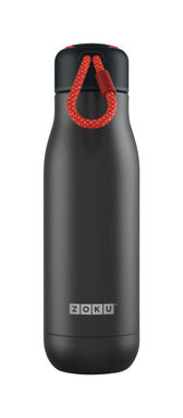 WATER BTL BLK 18OZ INSUL