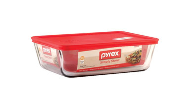 Pyrex Rct W/lid Red 11c