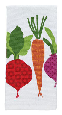 Kitchen Towel Veggies