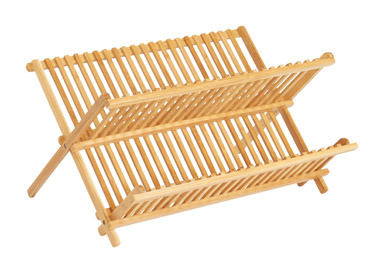 DISH DRYING RACK BAMBOO