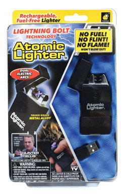 ATOMIC LIGHTER BLK