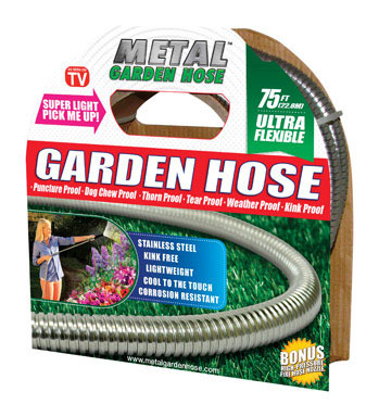 GARDEN HOSE 75' METAL