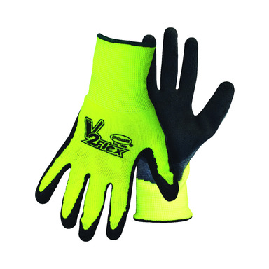 MENS HI-VISIBILITY KNIT GLOVE LG