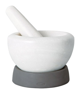 MORTAR/PESTLE MRBL/SILI