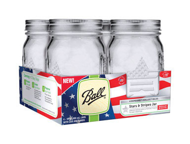 CANNING JAR PT USA4PK