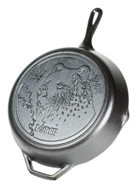 SKILLET BRN BEAR12"