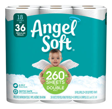 TOILET PAPR ANGL SFT 18R