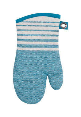 OVEN MITT TEAL 7X12.5"