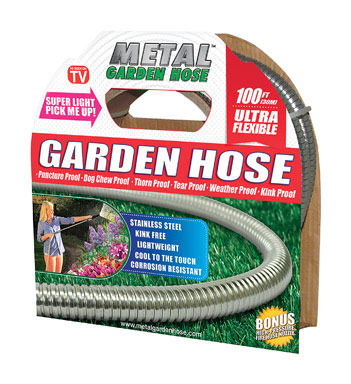 GARDEN HOSE 100' METAL