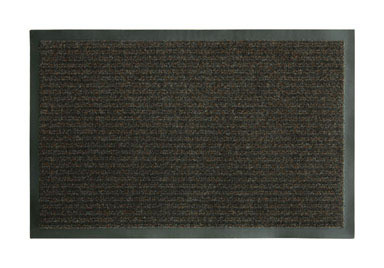 MAT BROWN PVC BK17.5X28"