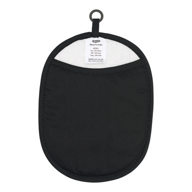 POT HOLDER SILICON BLK