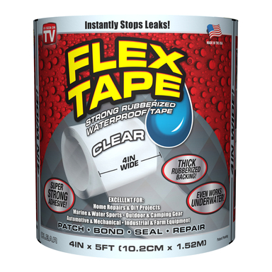 4"x5' Flex Tape Waterproof Cl