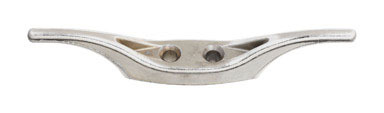 4 1/2" ROPE CLEAT NICKEL EA