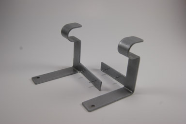 ROD BRACKETS 5/8" SILVR