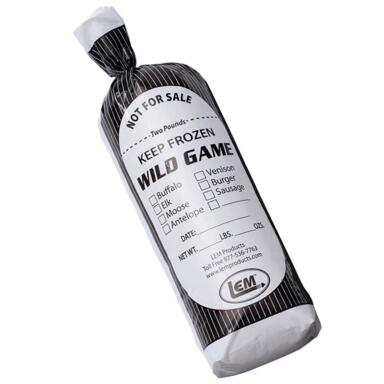 Wild Game Freezer Bags 25PC